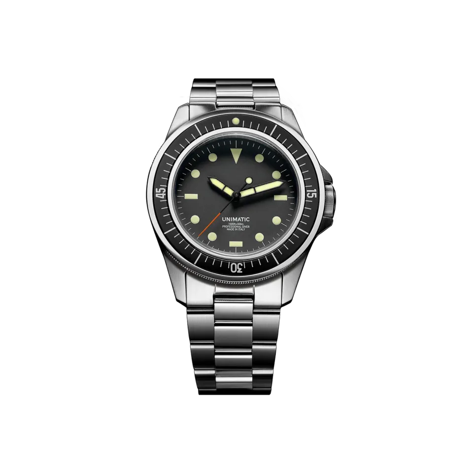 Unimatic Modello Uno U1-A horloge 40mm staal