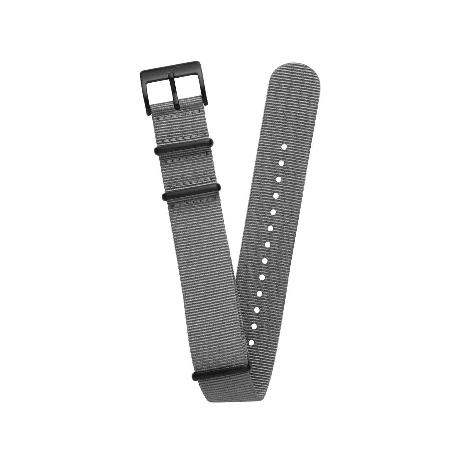 Unimatic NATO nylon horlogebandje 22mm groen