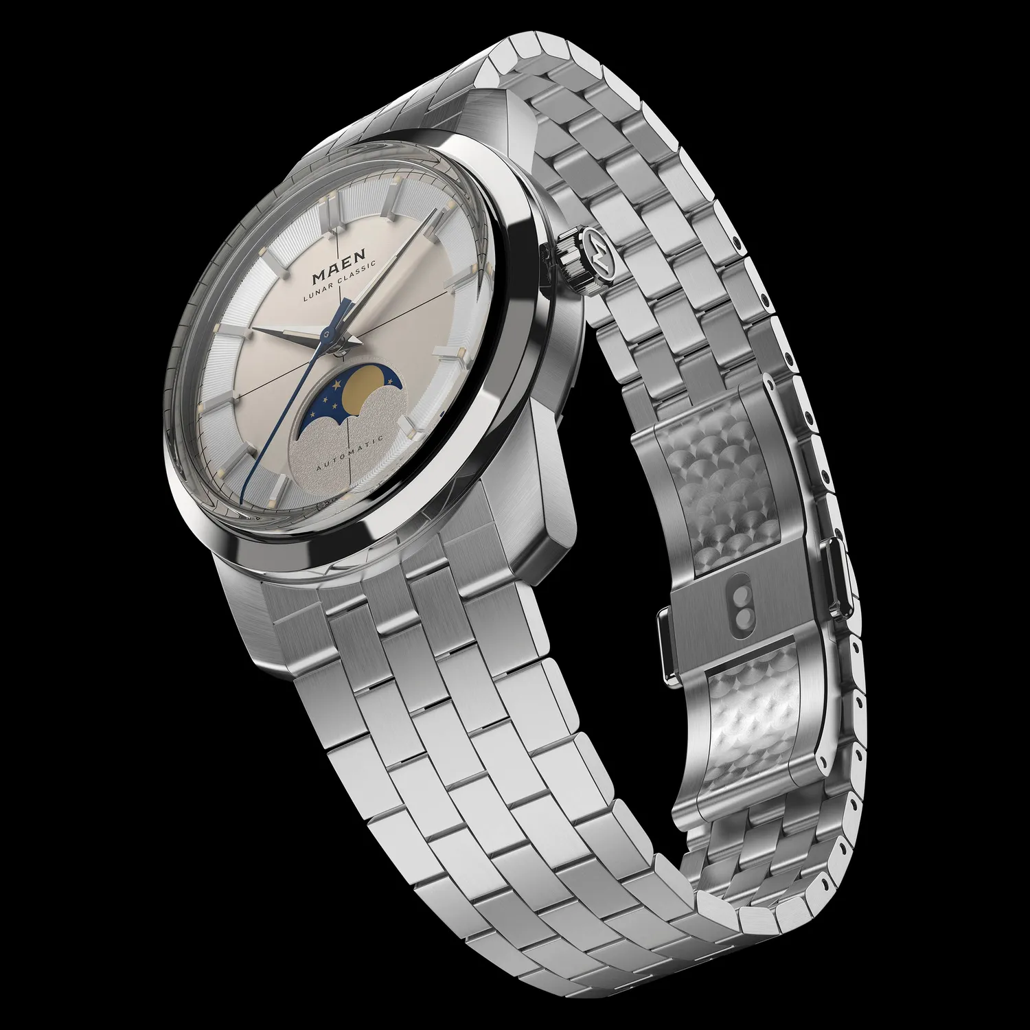 Maen Lunar Classic 36 M7.1.1 horloge maanfase automaat