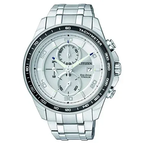Citizen CA0340-55A horloge staal zwart chrono