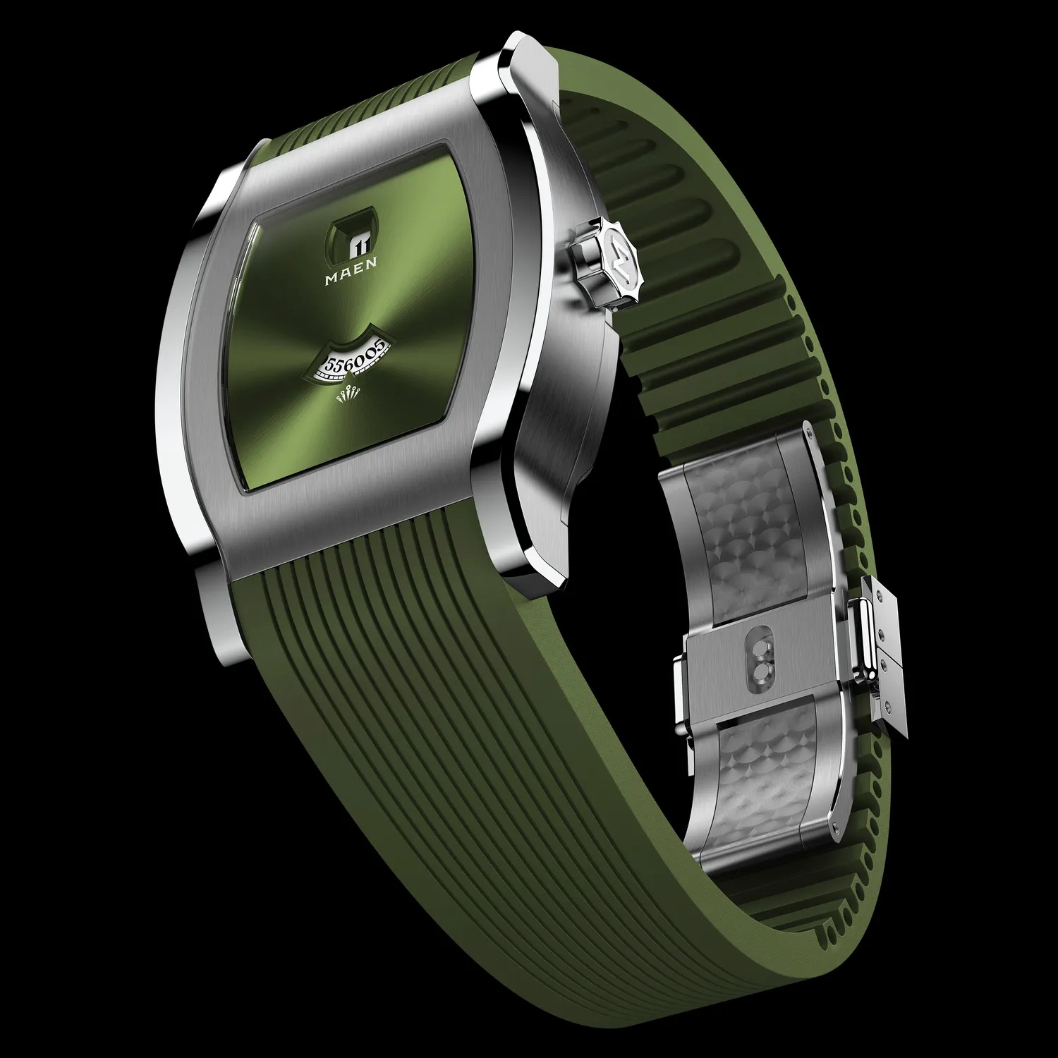 Maen Grand Tonneau MNL.02 horloge Jump Hour