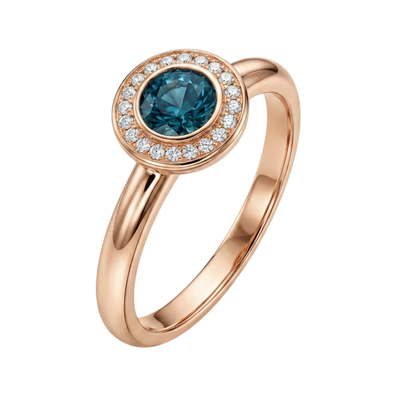 Juwelier Ripassa geel gouden ring amethist diamant