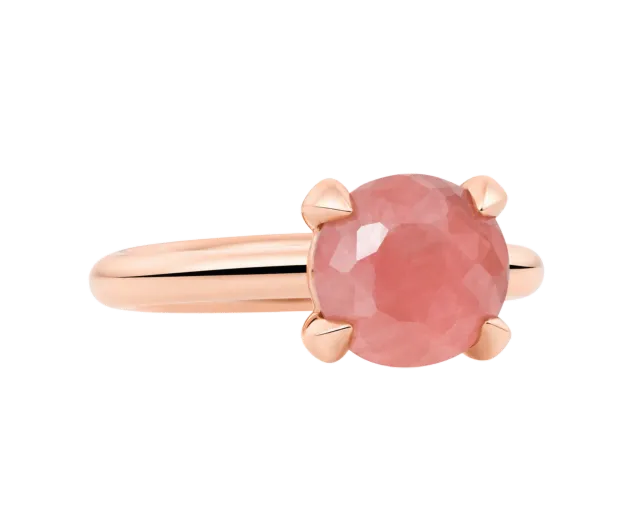 Juwelier Ripassa Catch bron ring guava kwarts