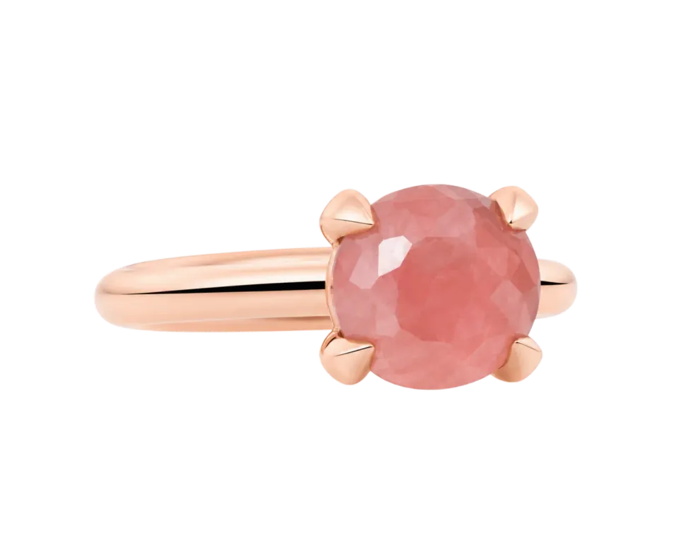 Juwelier Ripassa Catch bron ring guava kwarts