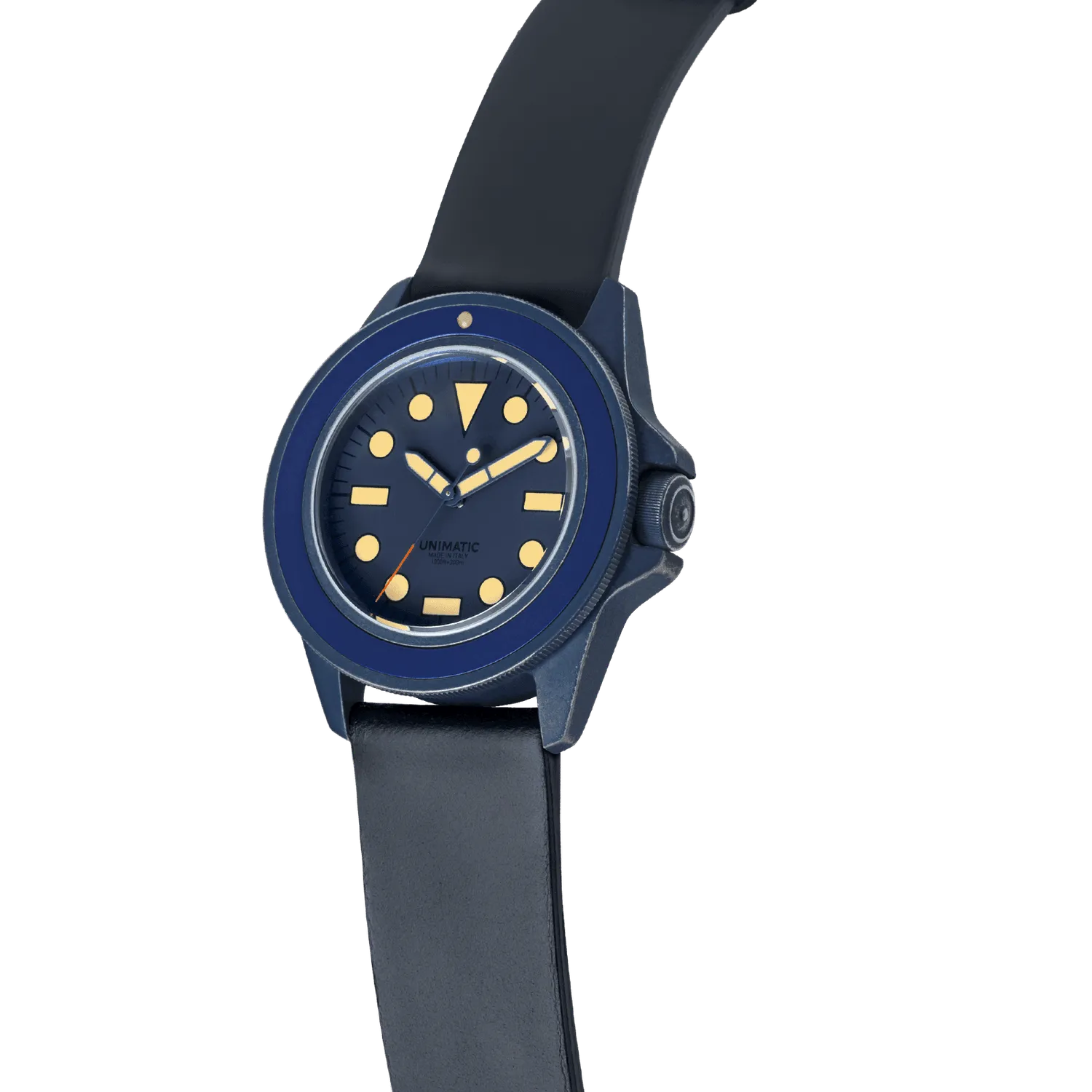 Unimatic Modello Uno U1-MY Horloge Blauw 300M