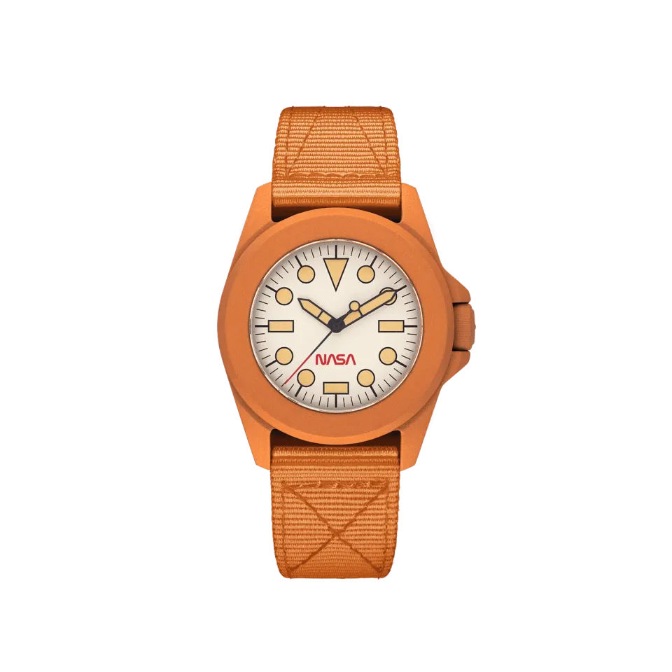 Unimatic Modello Quattro UT4-SPT horloge oranje 40mm