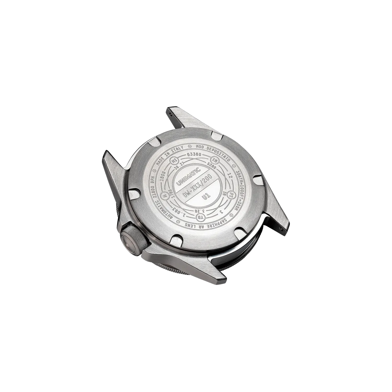 Unimatic Modello Uno U1-DW duikhorloge wit 300m
