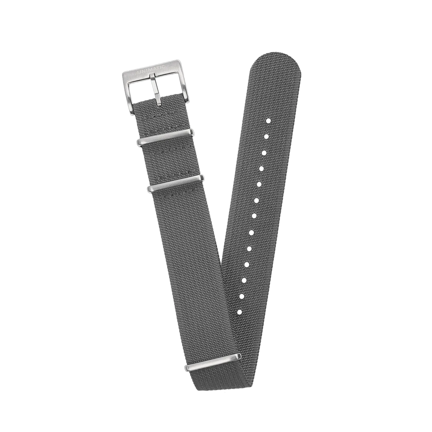 Unimatic Seatbelt NATO horlogeband 22mm nylon livid