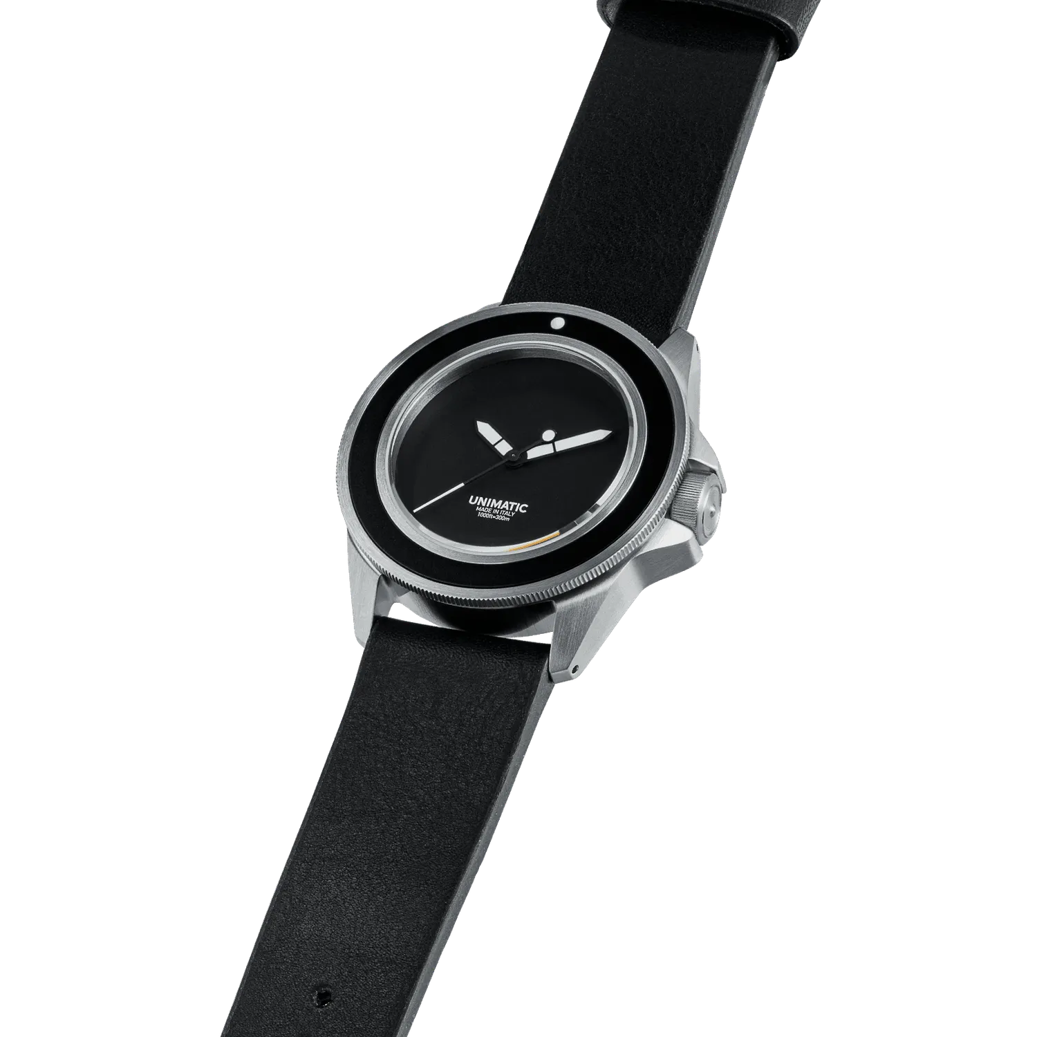 Unimatic Modello Uno U1S-M horloge zwart automaat