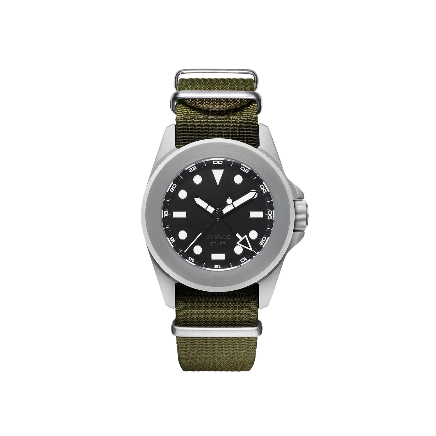 Unimatic Modello Quattro U4-GMT-AEB Horloge Zwart