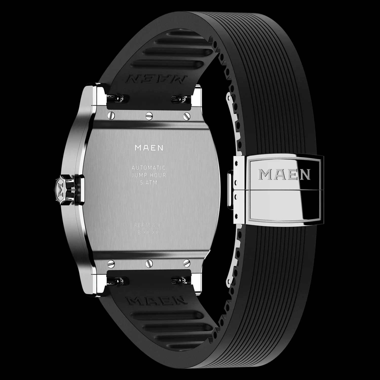 Maen Grand Tonneau MNL.01 horloge jump hour