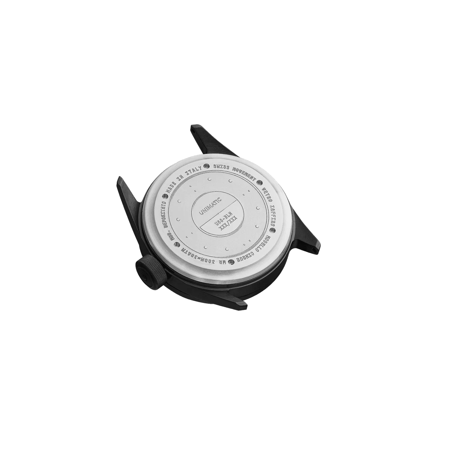 Unimatic Modello Cinque U5S-BLN horloge zwart 36mm