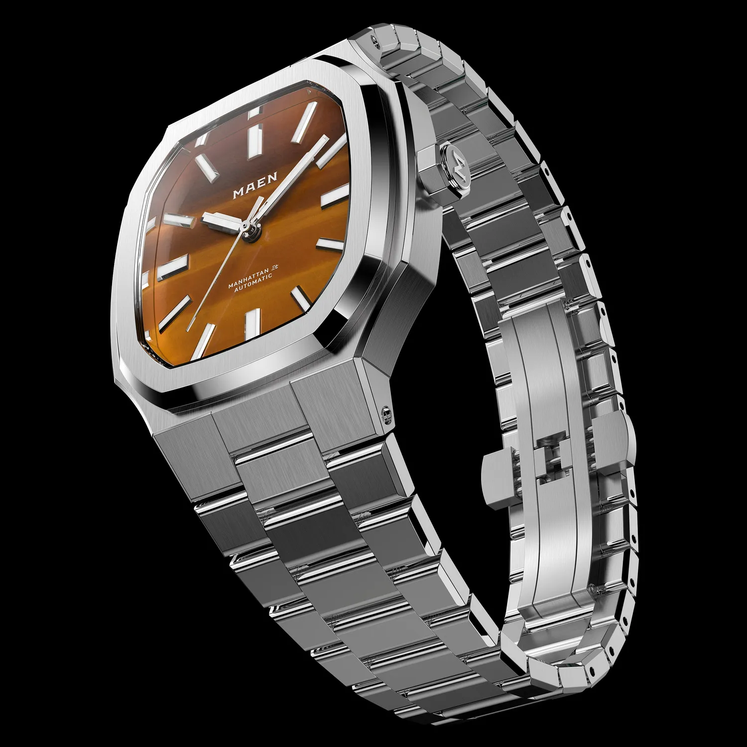 Maen Manhattan Kun Edition horloge 37mm staal