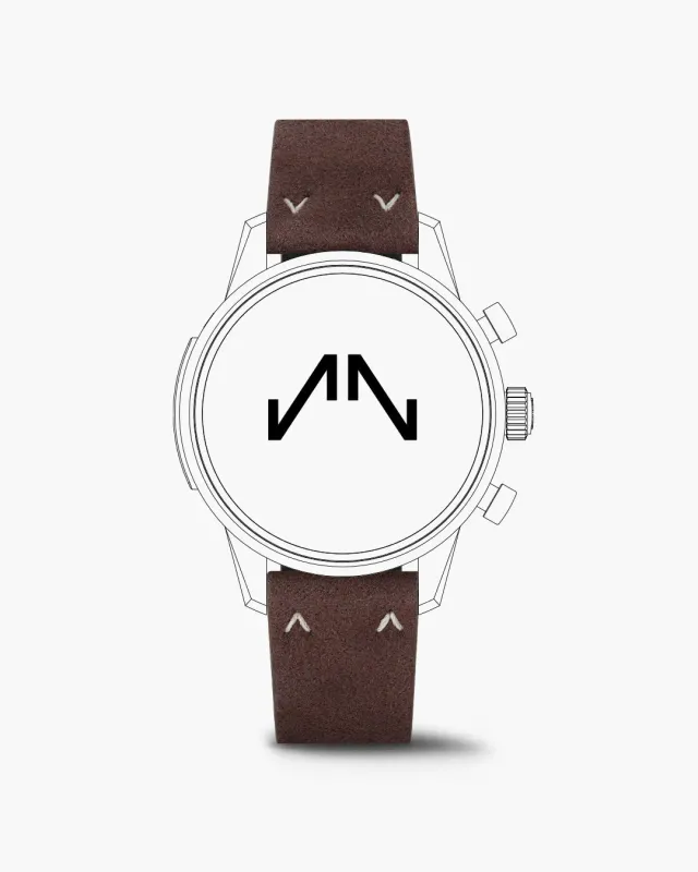 Norqain Freedom 60 Chrono horlogeband alcantara zwart