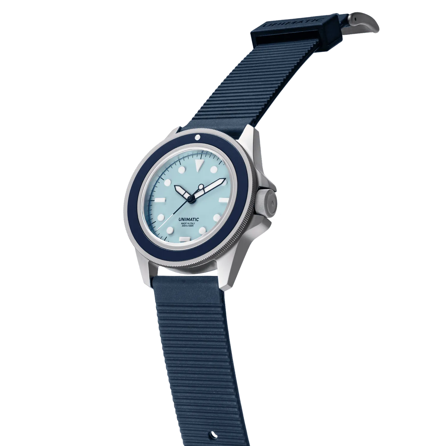 Unimatic Modello Uno UT1-IPP duikhorloge blauw 41,5mm