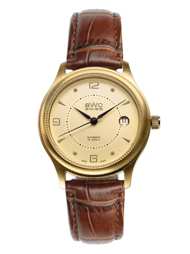 BWC-Swiss ETA 2892 20015.51.14 automaat champagne 38,5mm