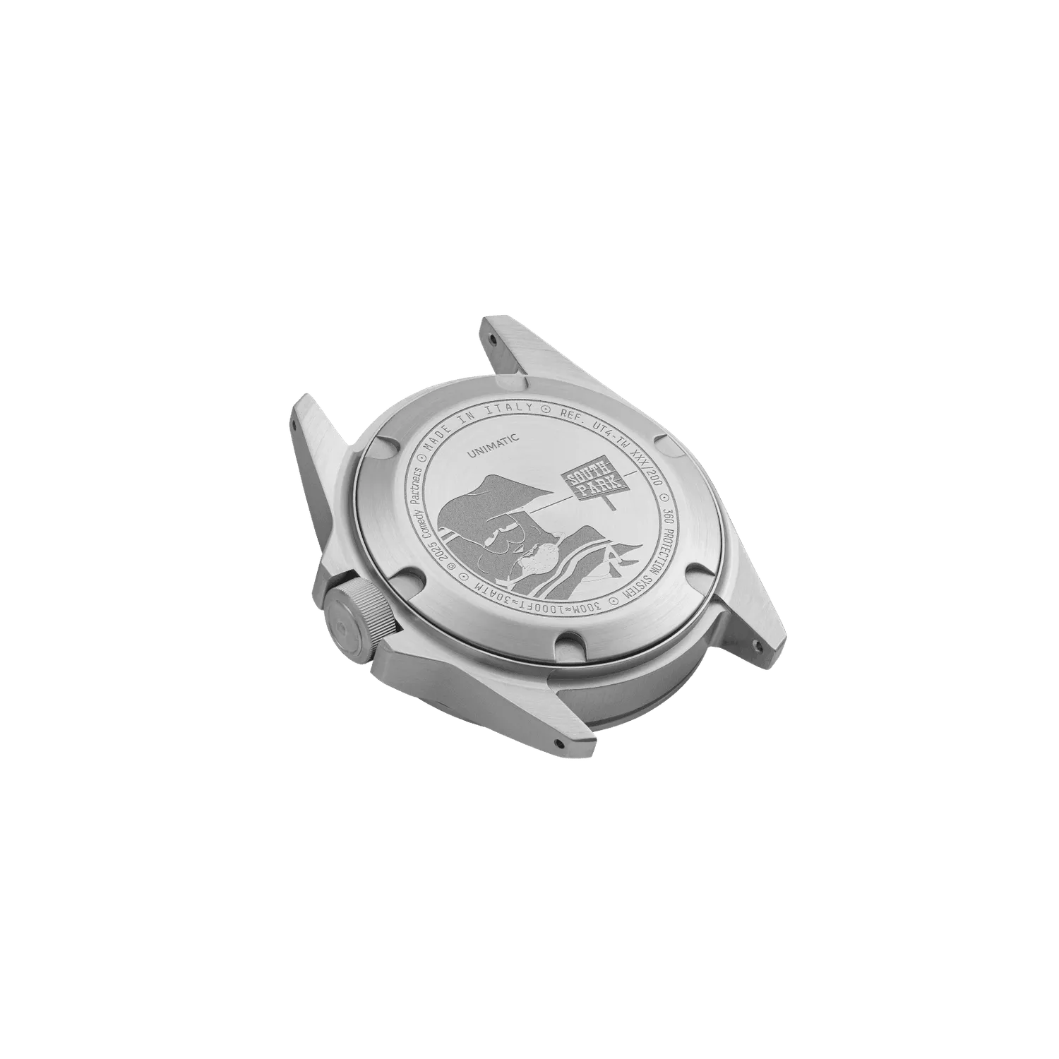 Unimatic Modello Quattro UT4-TW horloge paars 300m
