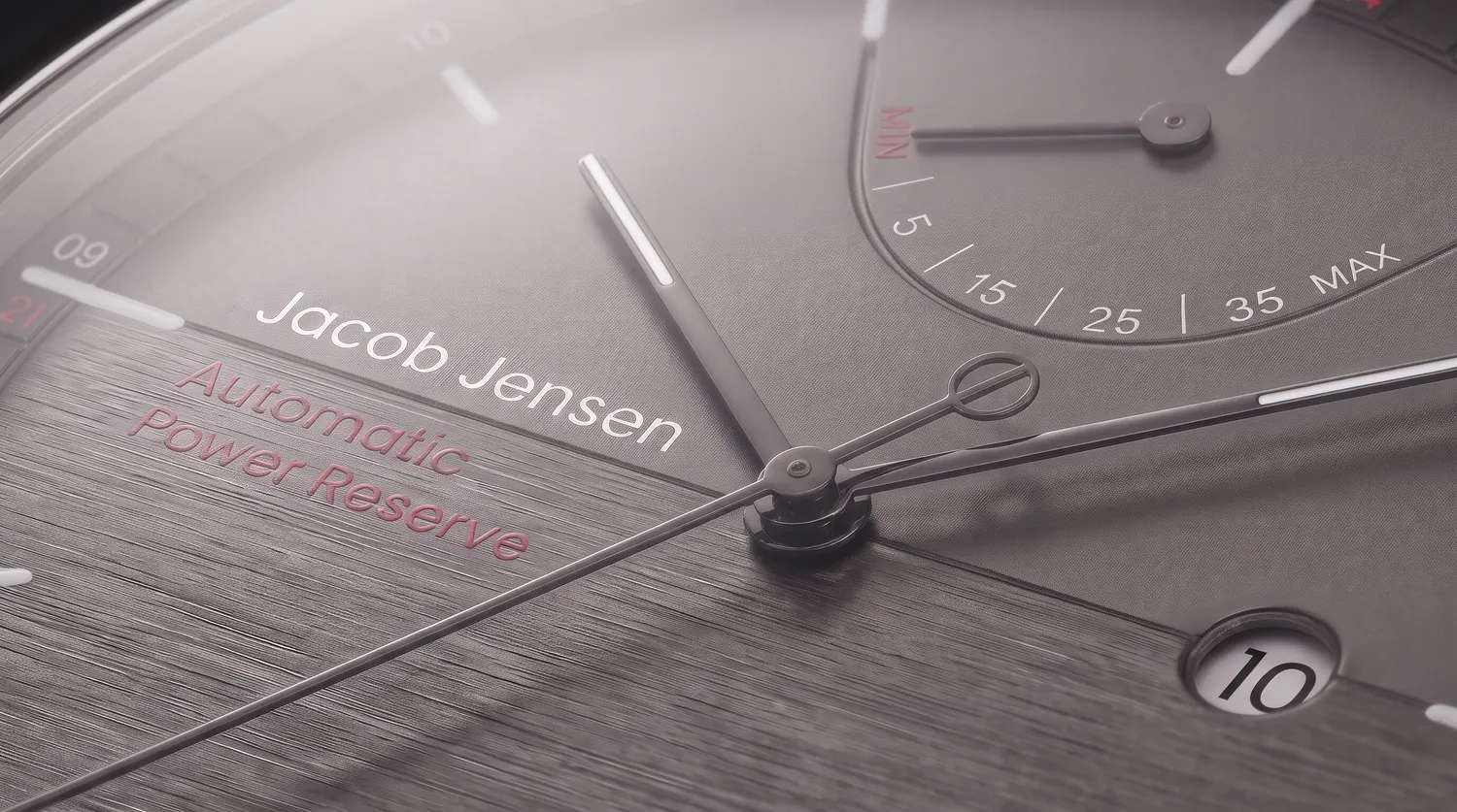 Jacob Jensen Aekvator 1006 horloge grijs reserve