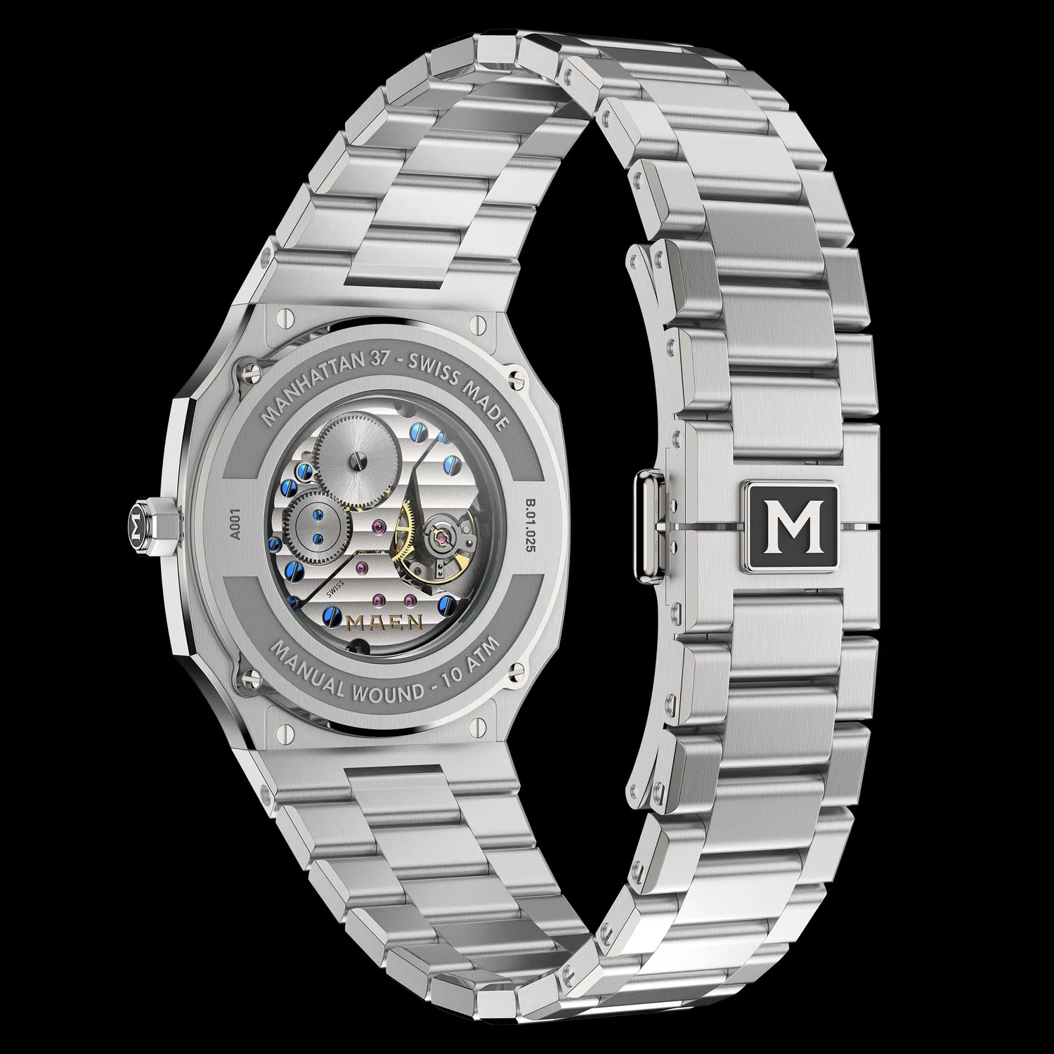 Maen Manhattan 37 Ultra Thin M2.2.4 horloge
