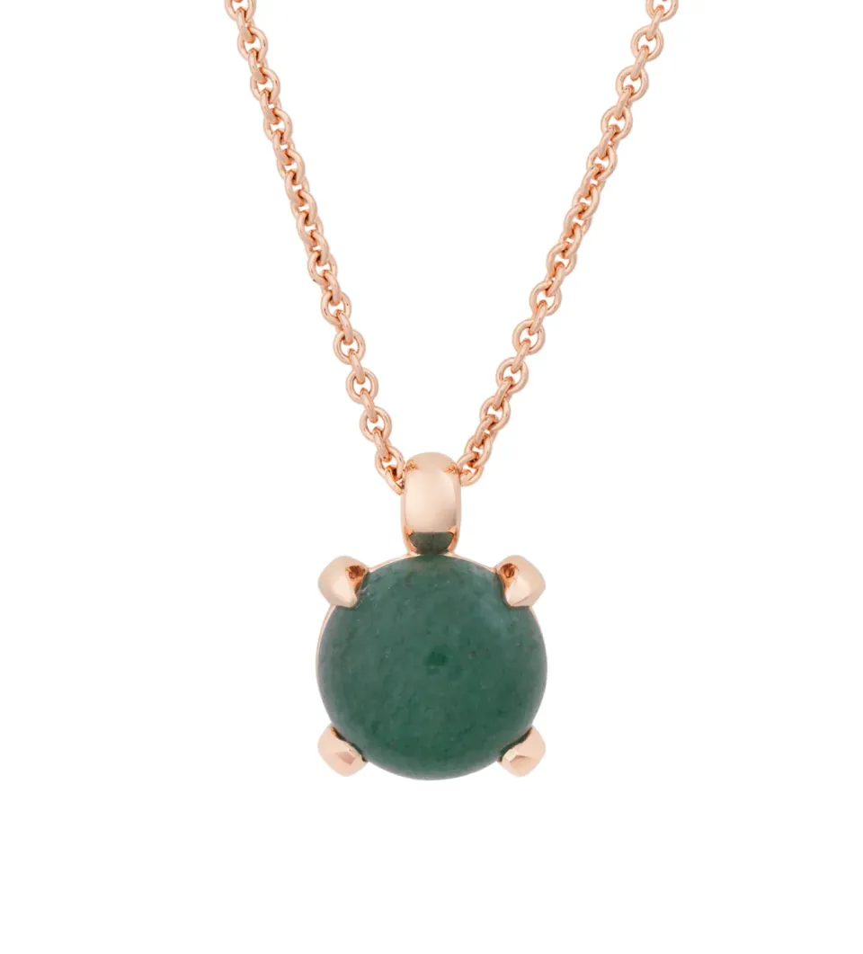 Juwelier Ripassa Bron Catch hanger aventurijn groen