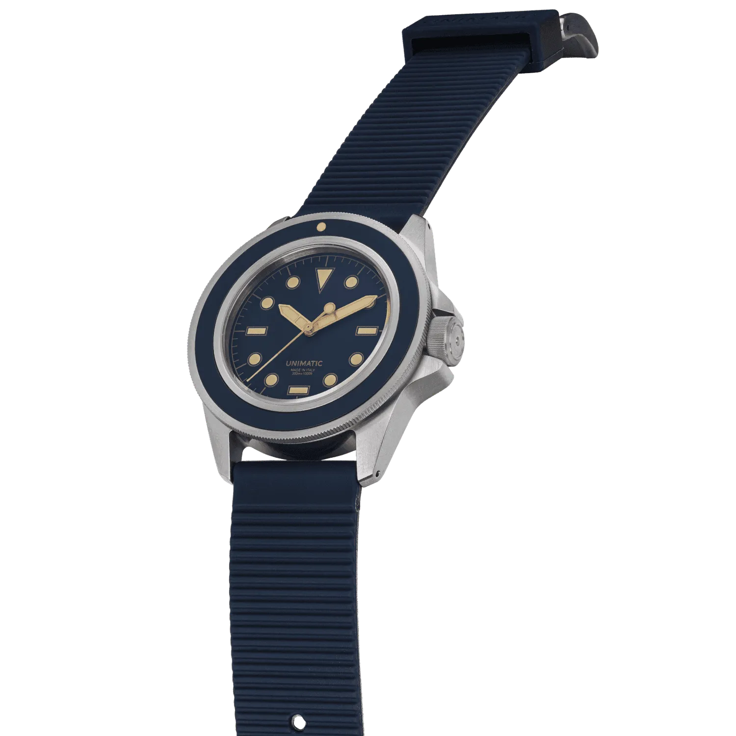 Unimatic Modello Uno U1S-8N duikhorloge navy automaat