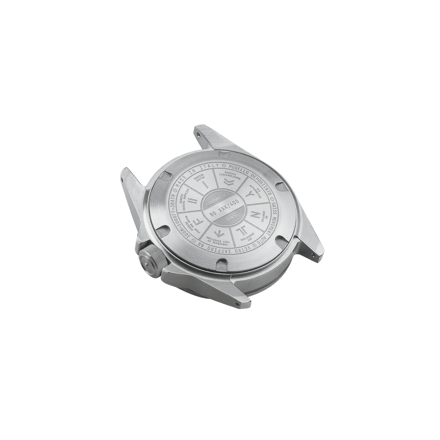 Unimatic Modello Quattro U4S-8O horloge olijf 300m