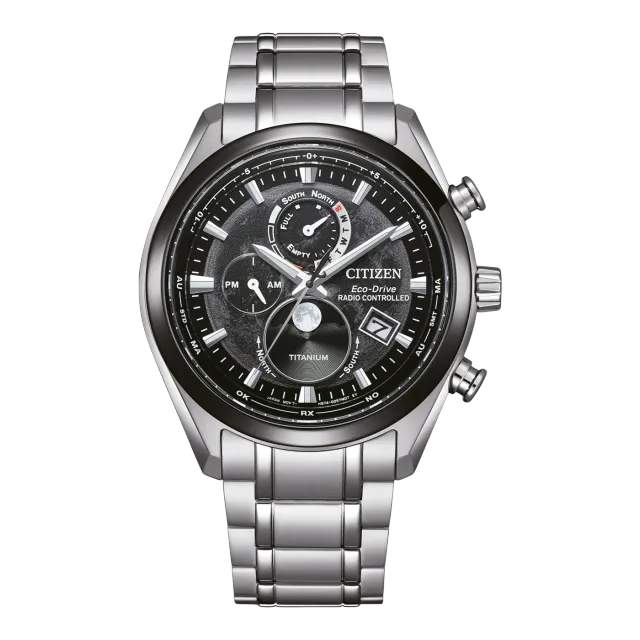 Juwelier Ripassa BY1018-80E horloge staal radio-controlled