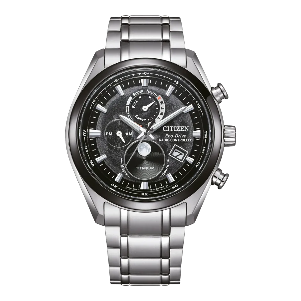 Juwelier Ripassa BY1018-80E horloge staal radio-controlled