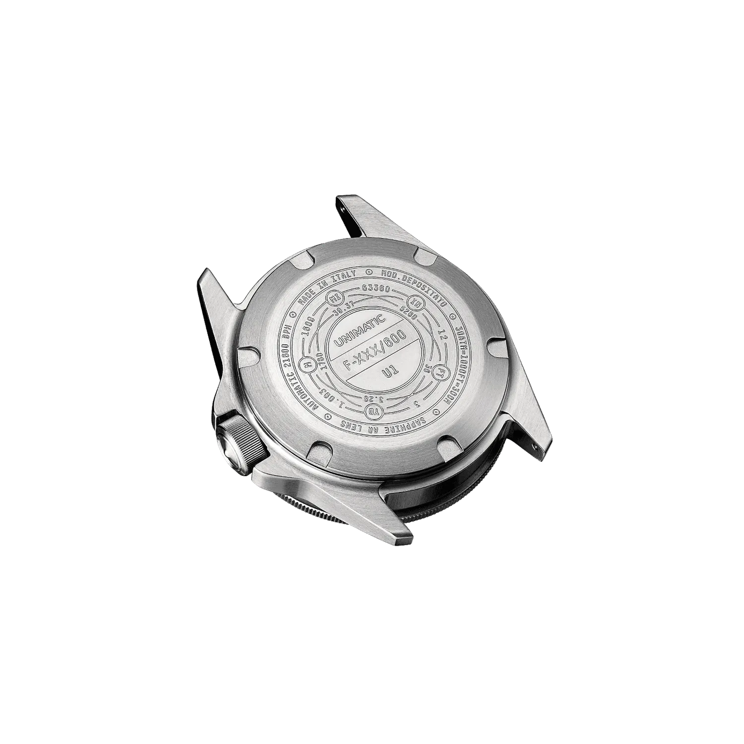 Unimatic Modello Uno U1-F horloge 40mm zwart
