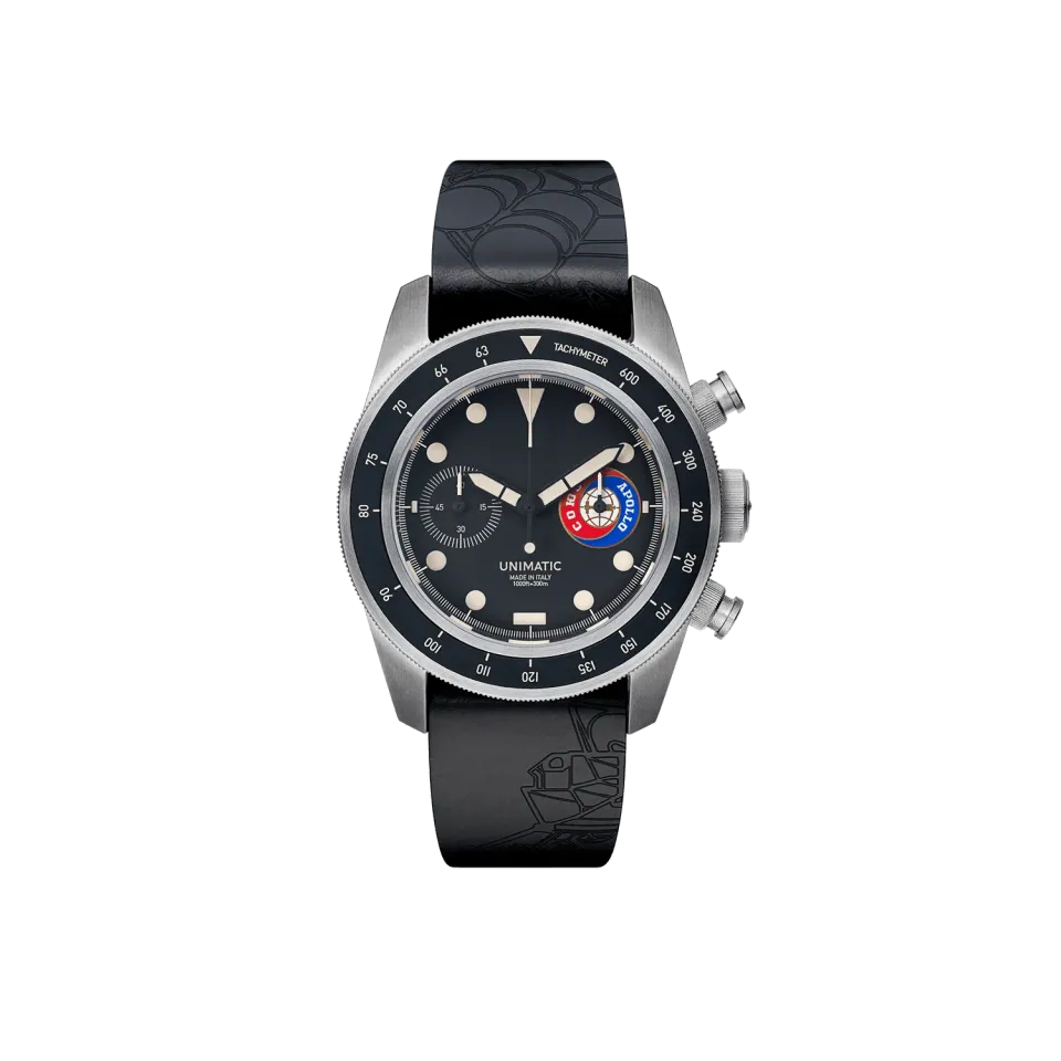 Unimatic Modello Tre U3-AS horloge zwart 40mm