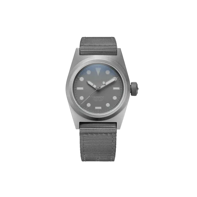 Unimatic Modello Due U2-F horloge grijs automatisch