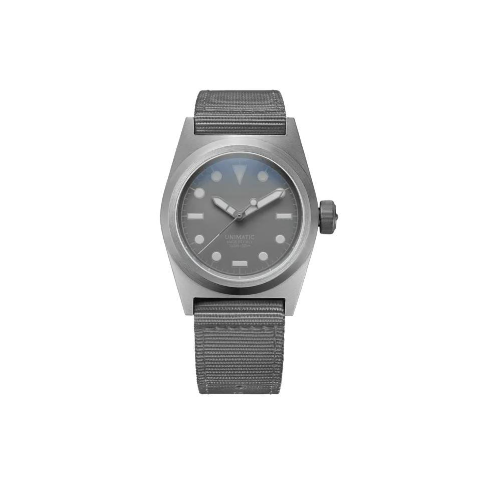 Unimatic Modello Due U2-F horloge grijs automatisch