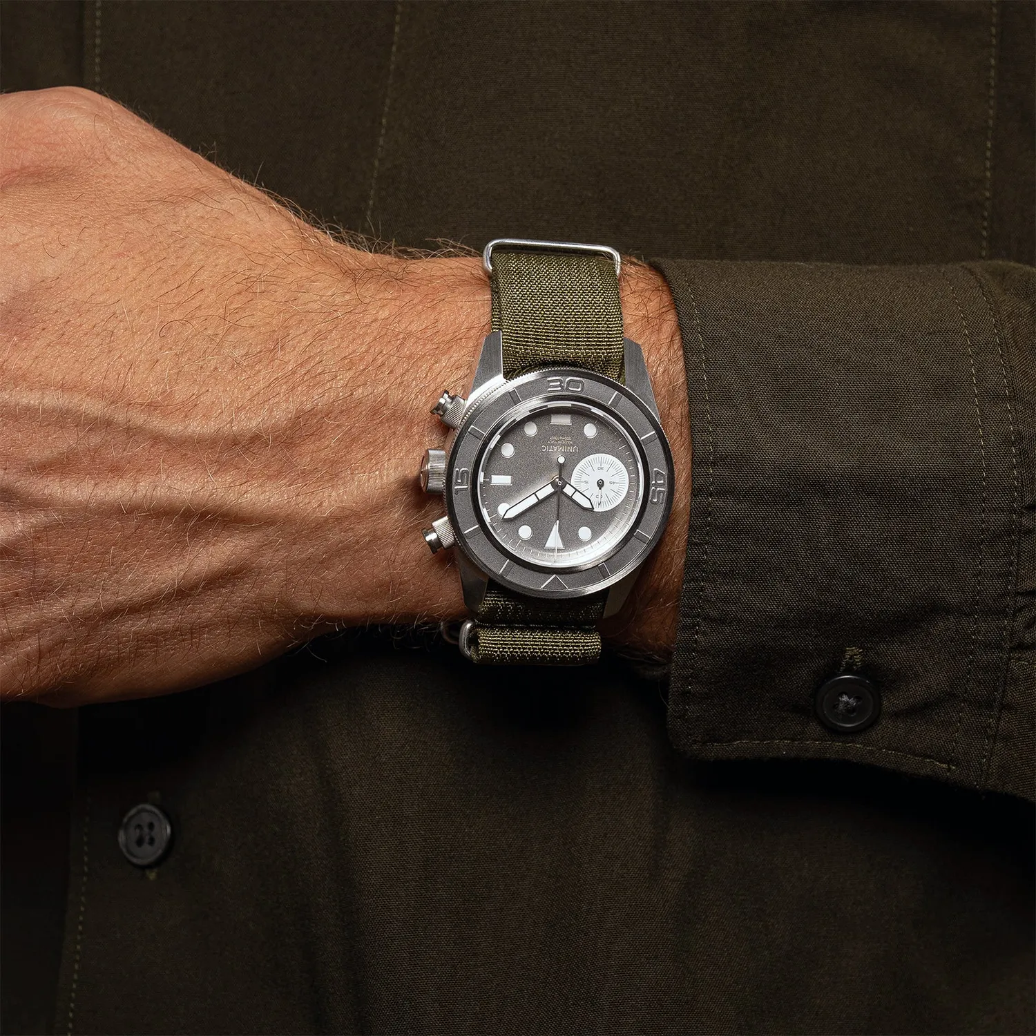 Unimatic Modello Tre U3-AEG horloge chrono 40mm