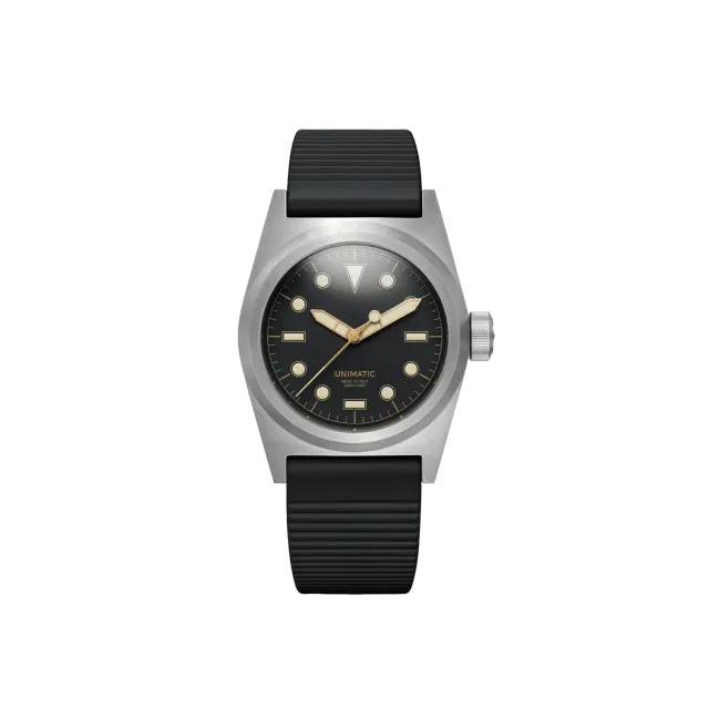 Unimatic Modello Due U2S-8B horloge zwart 400 stuks