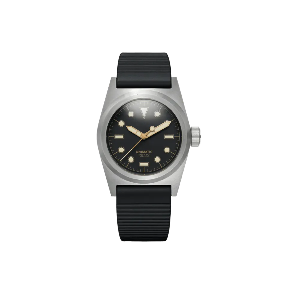 Unimatic Modello Due U2S-8B horloge zwart 400 stuks