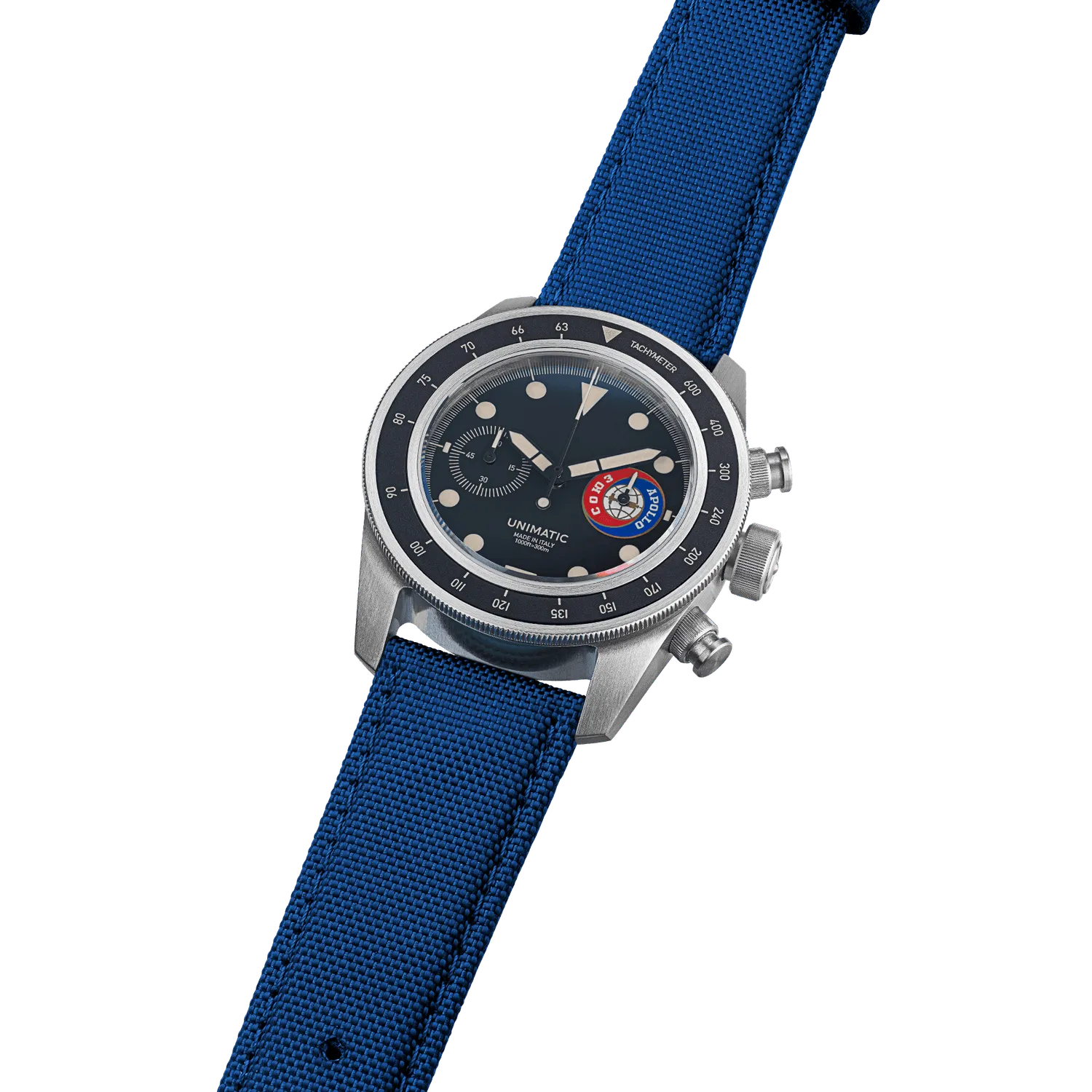 Unimatic Modello Tre U3-AS horloge zwart 40mm
