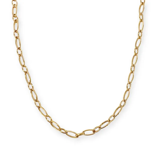 Juwelier Ripassa collier roségoud 50 cm ketting