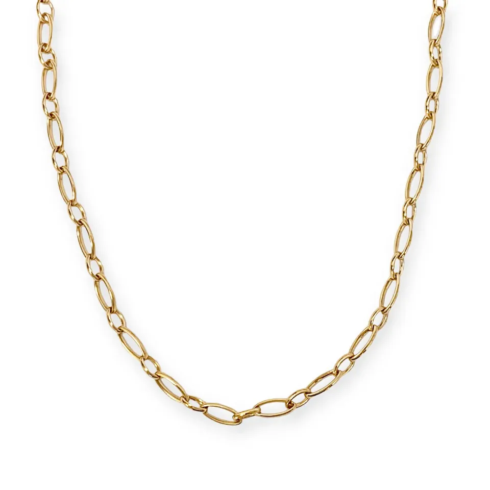 Juwelier Ripassa collier roségoud 50 cm ketting