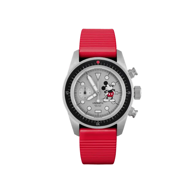 Unimatic Modello Tre U3-HS horloge zilver 40mm