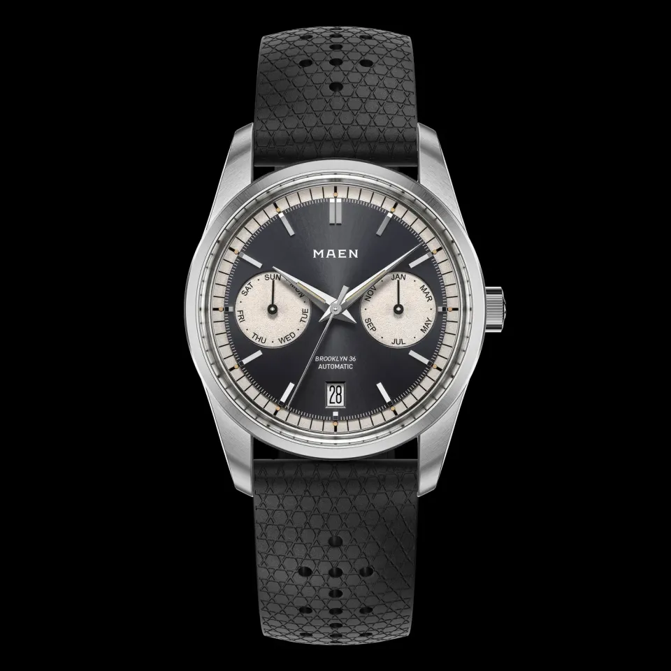 Maen Brooklyn 36 M5.1.1 horloge staal compact