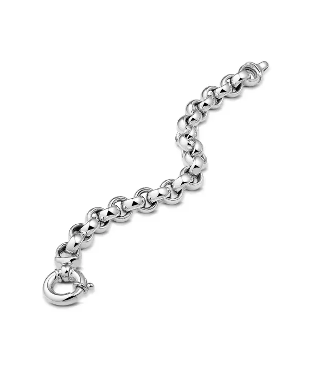 Juwelier Ripassa armband zilver jasseron 19 cm