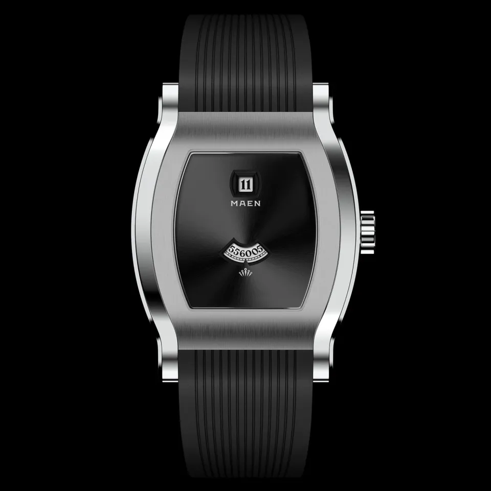 Maen Grand Tonneau MNL.01 horloge jump hour