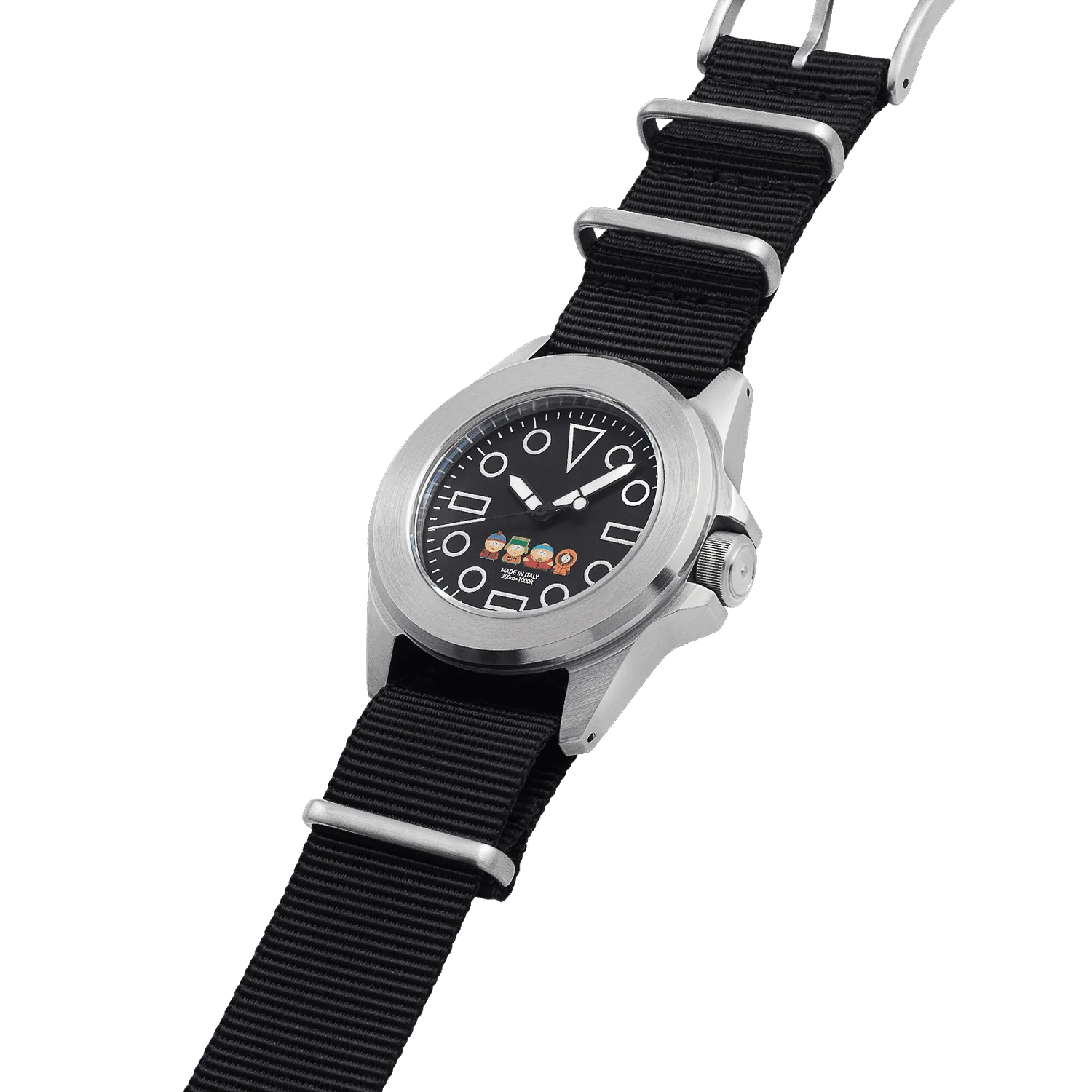 Unimatic Modello Quattro UT4-SP horloge zwart South Park