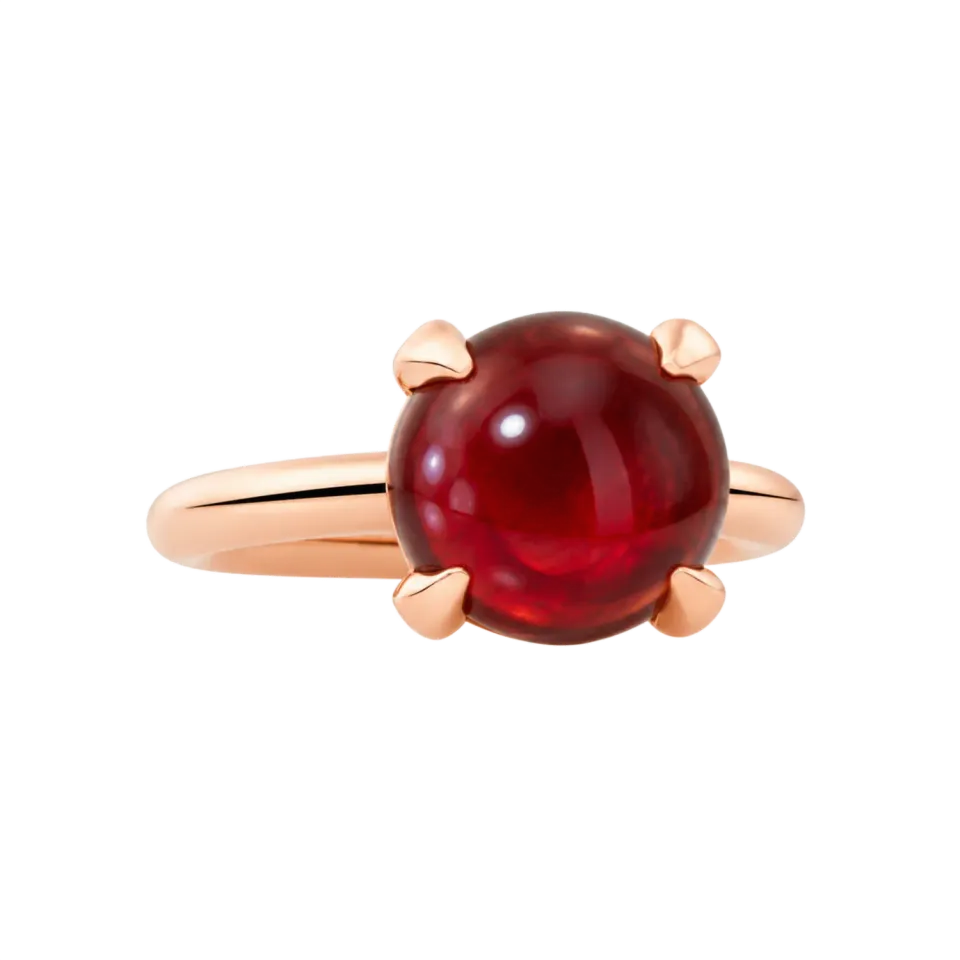 Bron Catch ring hessoniet granaat