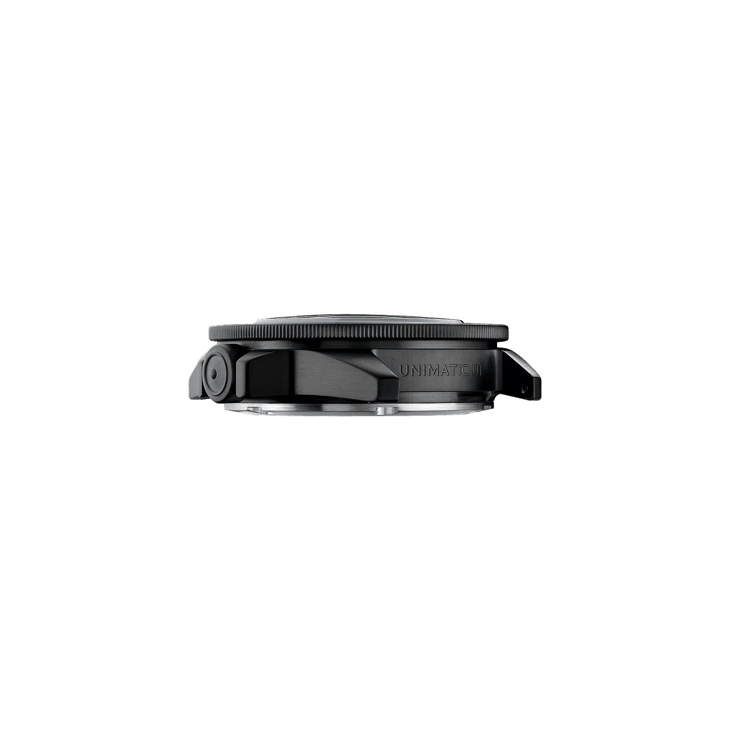 Unimatic Modello Uno U1-FN horloge zwart DLC duiker