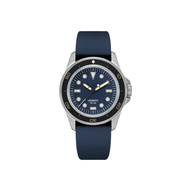 Unimatic Modello Uno U1-DHN horloge 40mm blauw
