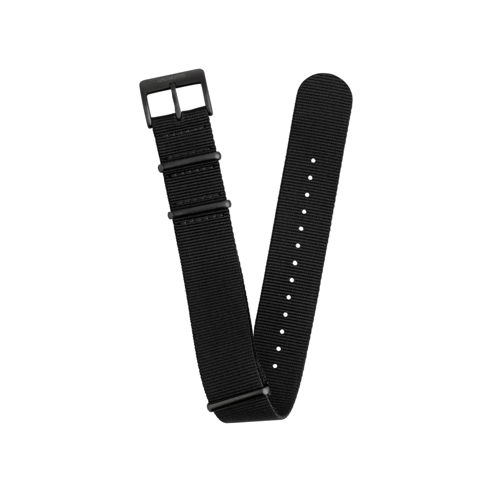 Unimatic NATO nylon horlogebandje 22mm groen