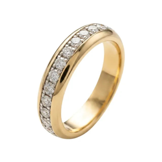 Juwelier Ripassa geelgouden diamanten ring geelgoud