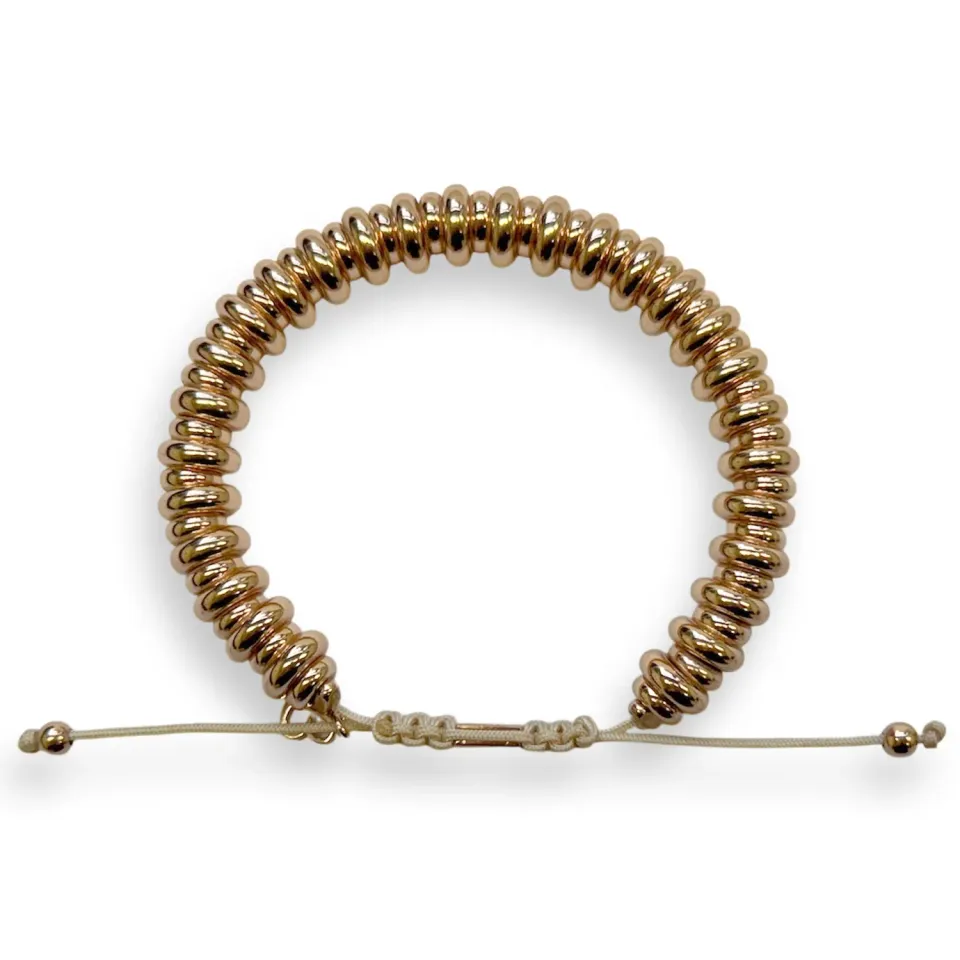 Juwelier Ripassa rosé goud vergulde armband dames