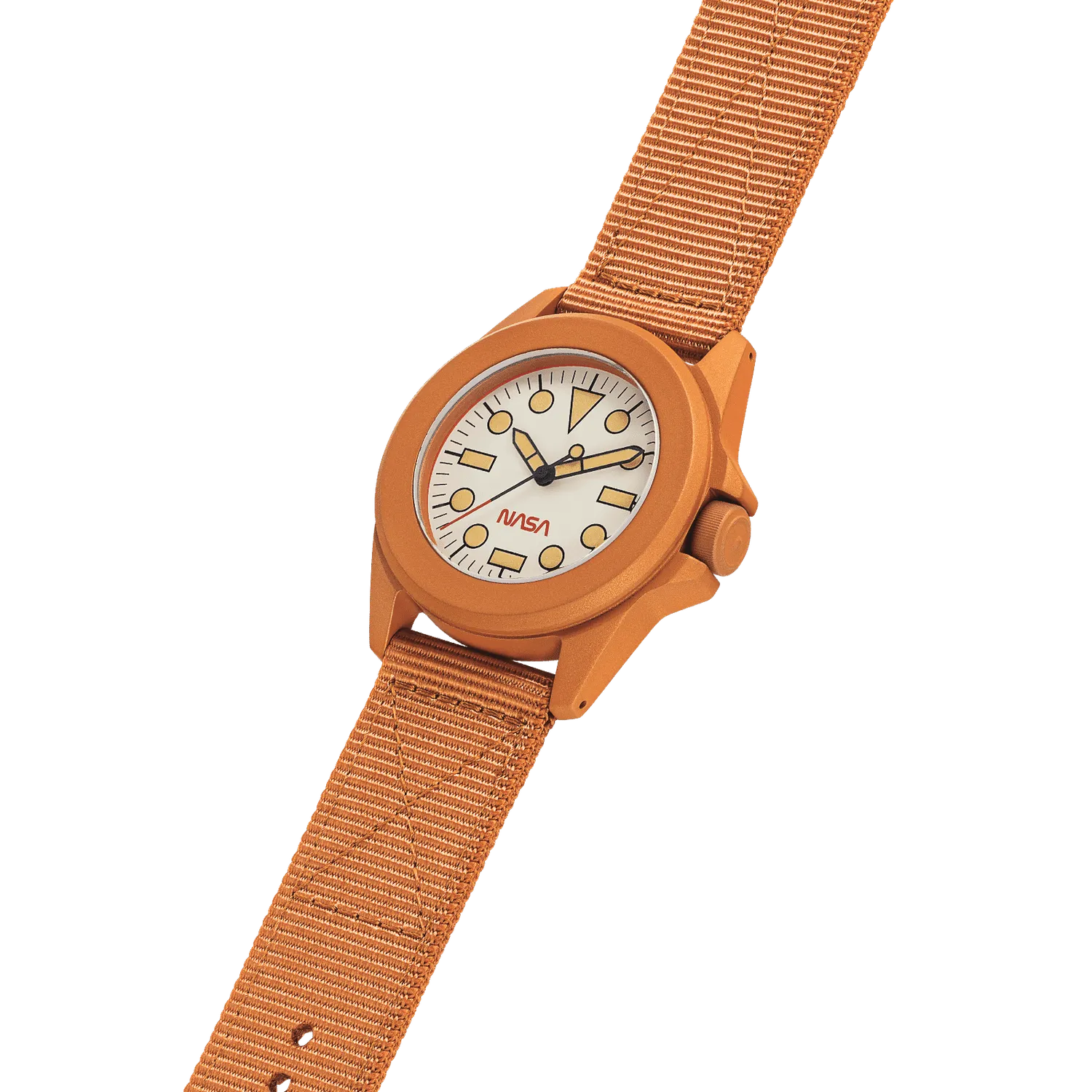 Unimatic Modello Quattro UT4-SPT horloge oranje 40mm